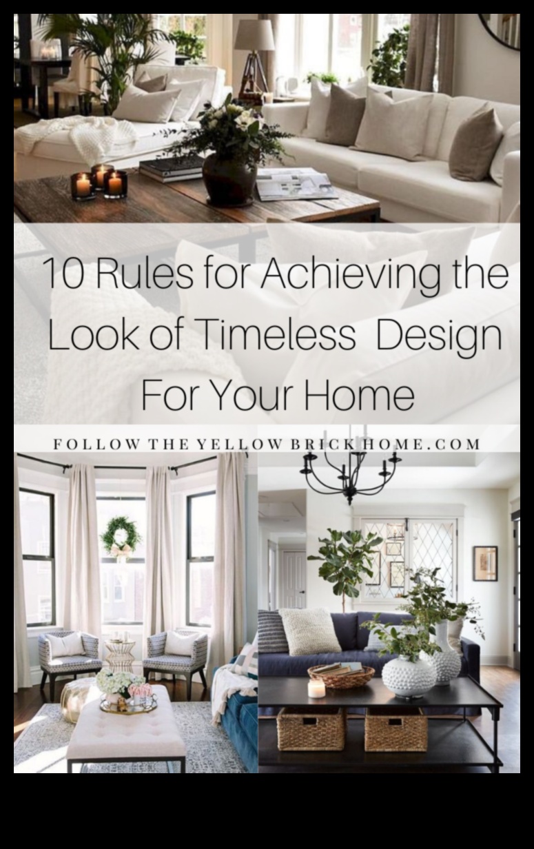 7 טיפים ליצירת קונספטים נצחיים לקישוט