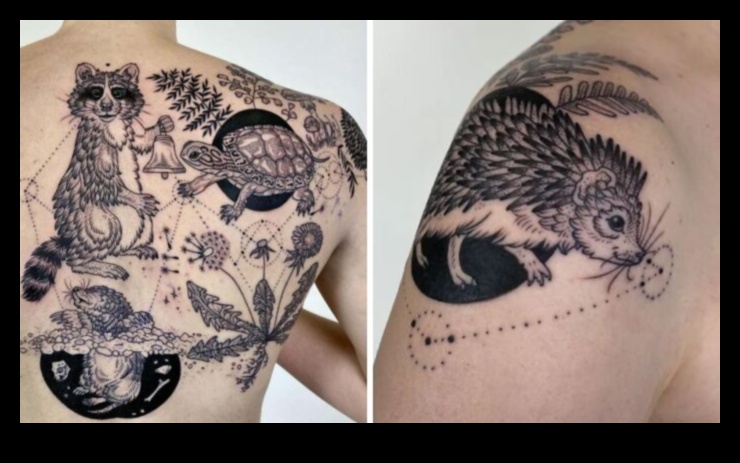 פרווה חברים: כרוניקות שנחשפו בהרפתקאות קעקוע חיות בר