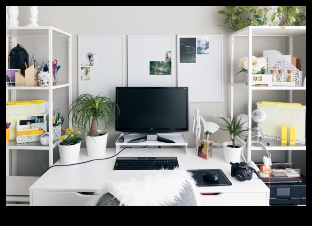 שיפור הפרודוקטיביות של עיצוב פנים עבור חללי משרדים ביתיים