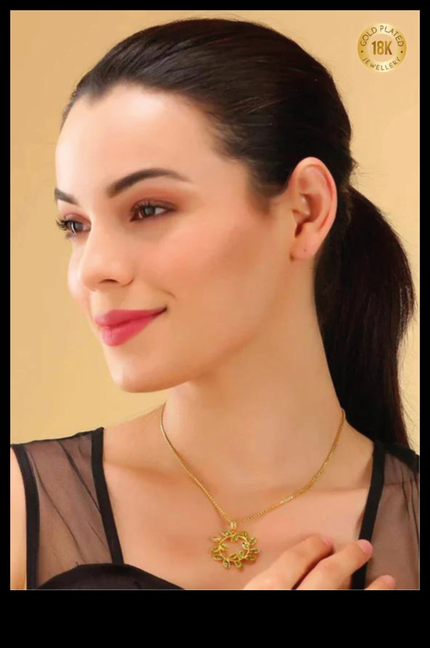 מעגלי שיק: הקיפו את הסגנון שלכם עם סט התכשיטים המתואם שלנו