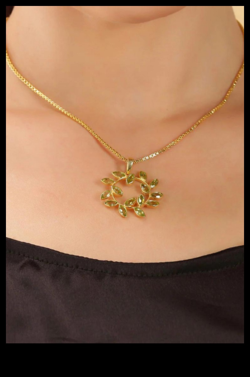 מעגלי שיק: הקיפו את הסגנון שלכם עם סט התכשיטים המתואם שלנו