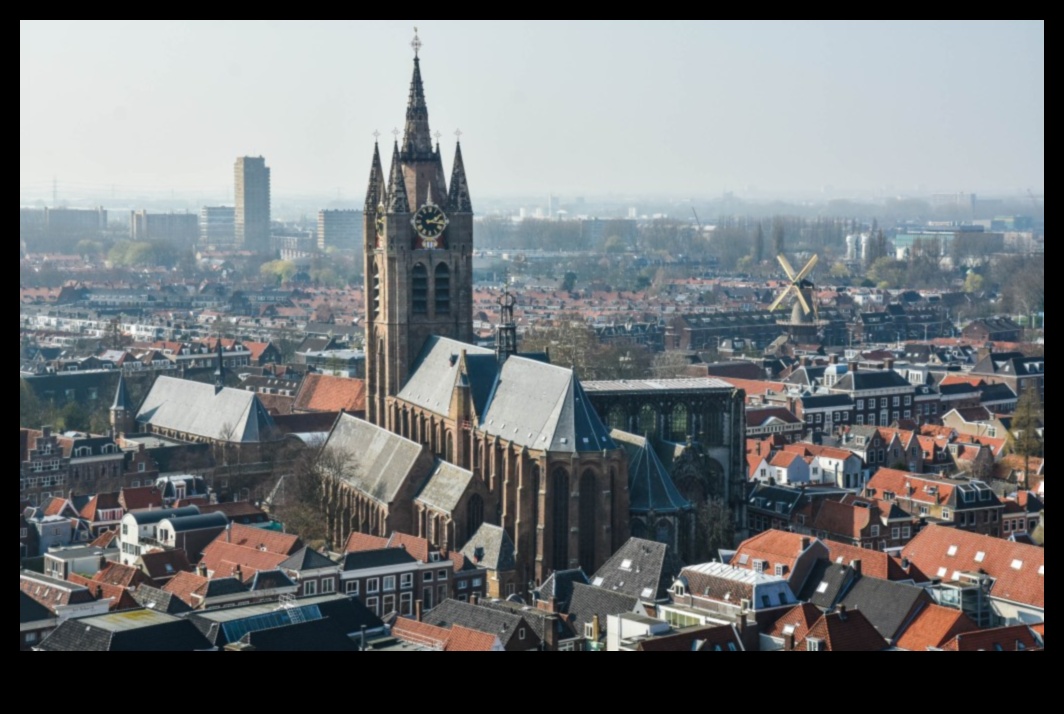 דלפט תענוגות: סצנות של חיי היומיום בנופים עירוניים הולנדיים