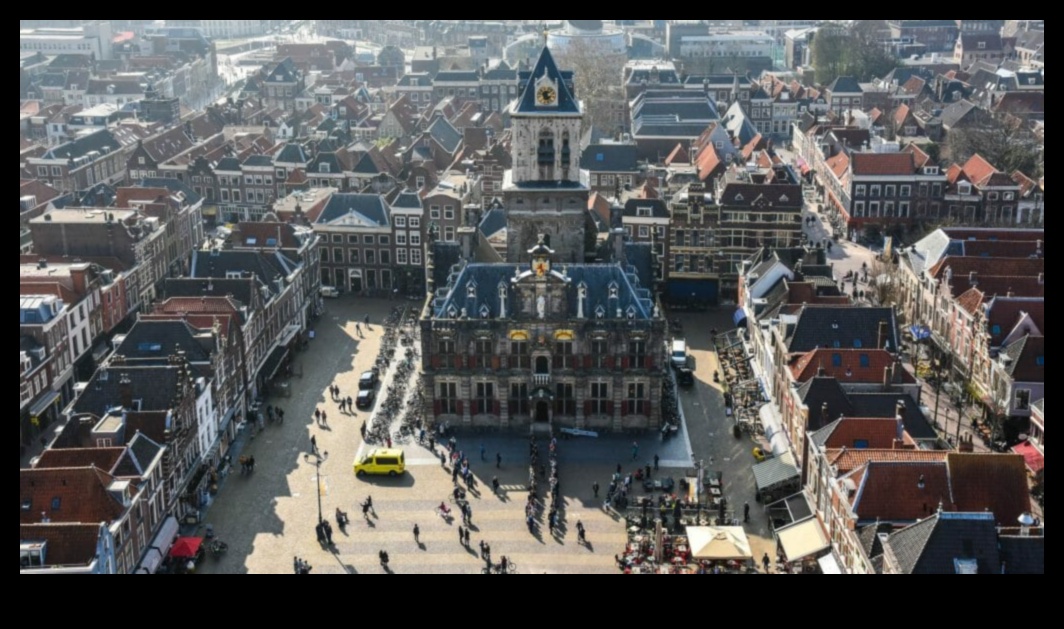 דלפט תענוגות: סצנות של חיי היומיום בנופים עירוניים הולנדיים