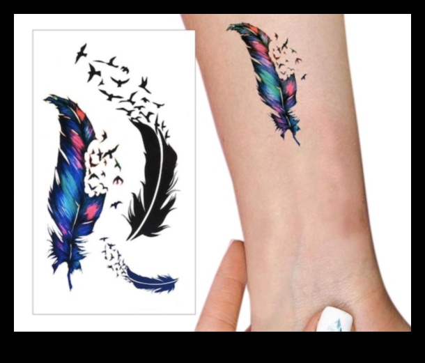 פנטזיה נוצות: חקור את עולם העופות בקעקועים