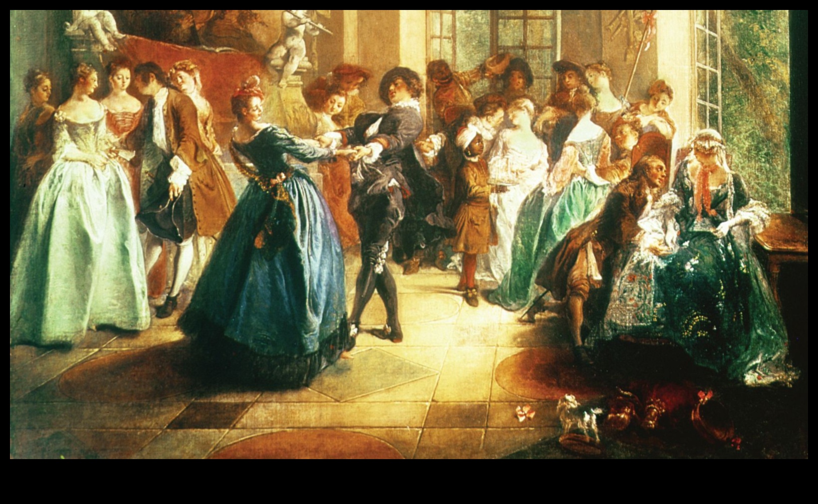 הרמוניה שמימית: נושאי מוזיקה וריקוד באמנות בארוק