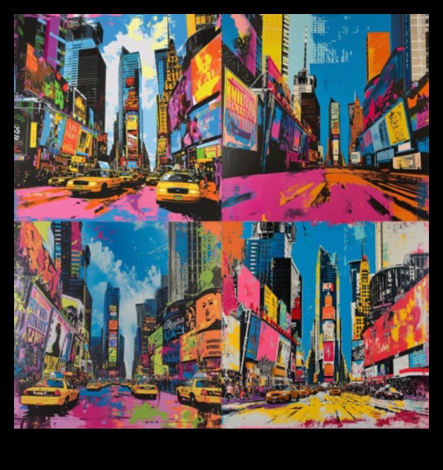 פסטישי פופ ארט: טשטוש גבולות בביטוי אמנותי