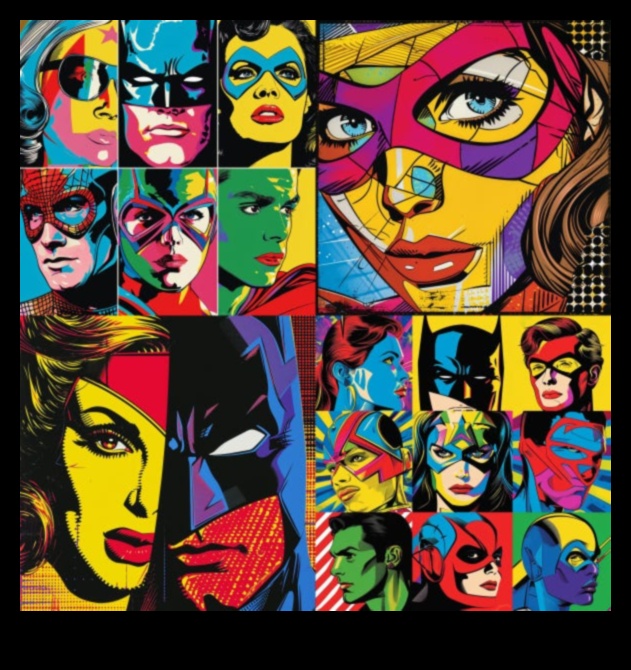 פסטישי פופ ארט: טשטוש גבולות בביטוי אמנותי