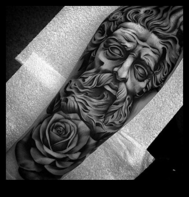 קנבס מפוסל: גלה את היופי של אמנות קעקוע הזרוע האפית הגדולה