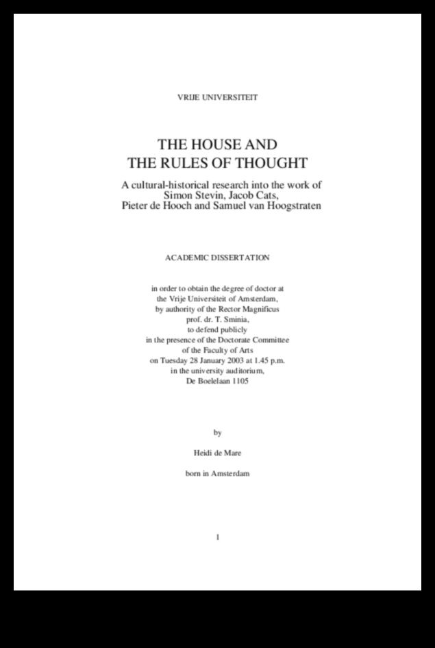 הבתים של פיטר דה הוך: שלווה ביתית בסצנות ז'אנר הולנדיות