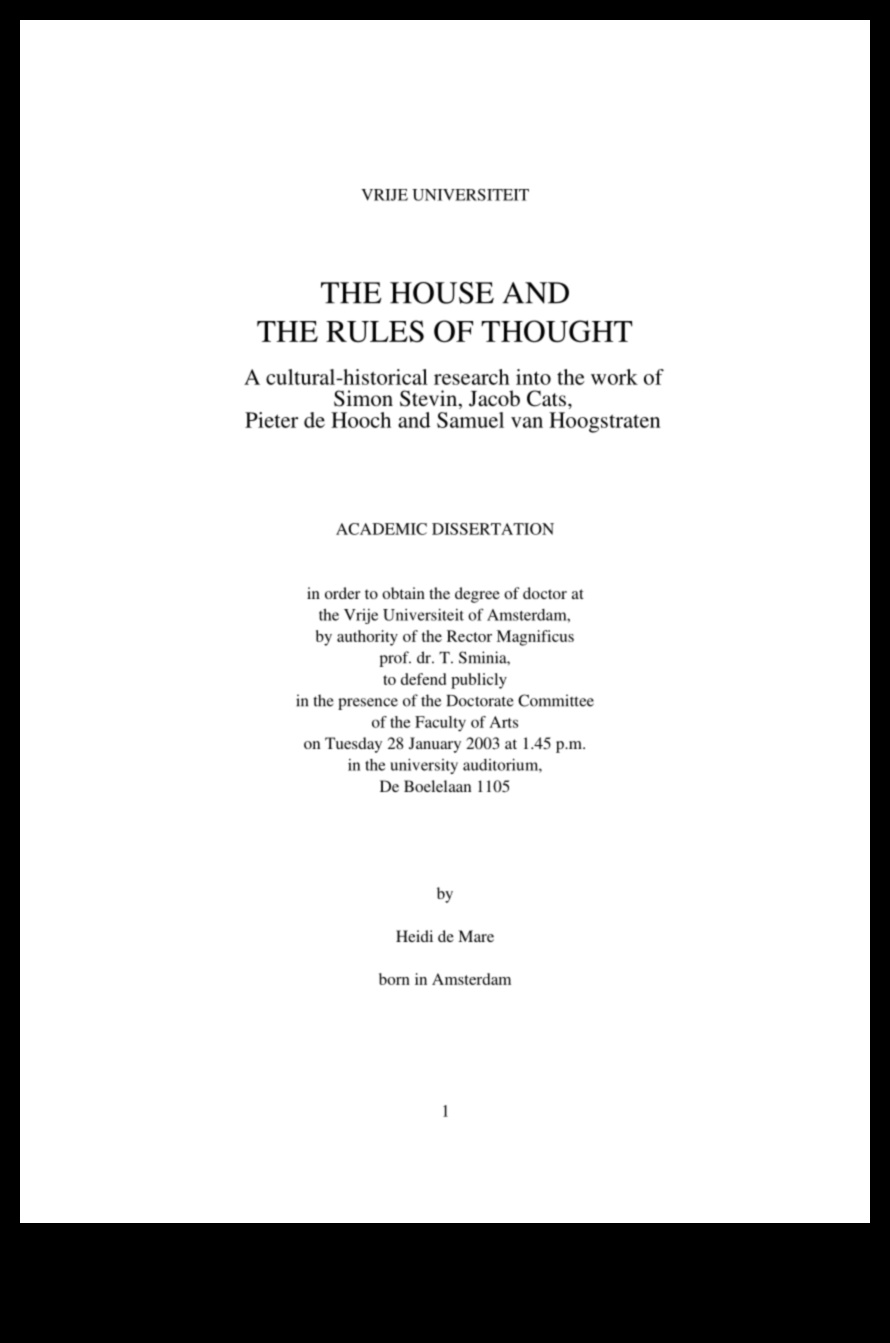 הבתים של פיטר דה הוך: שלווה ביתית בסצנות ז'אנר הולנדיות