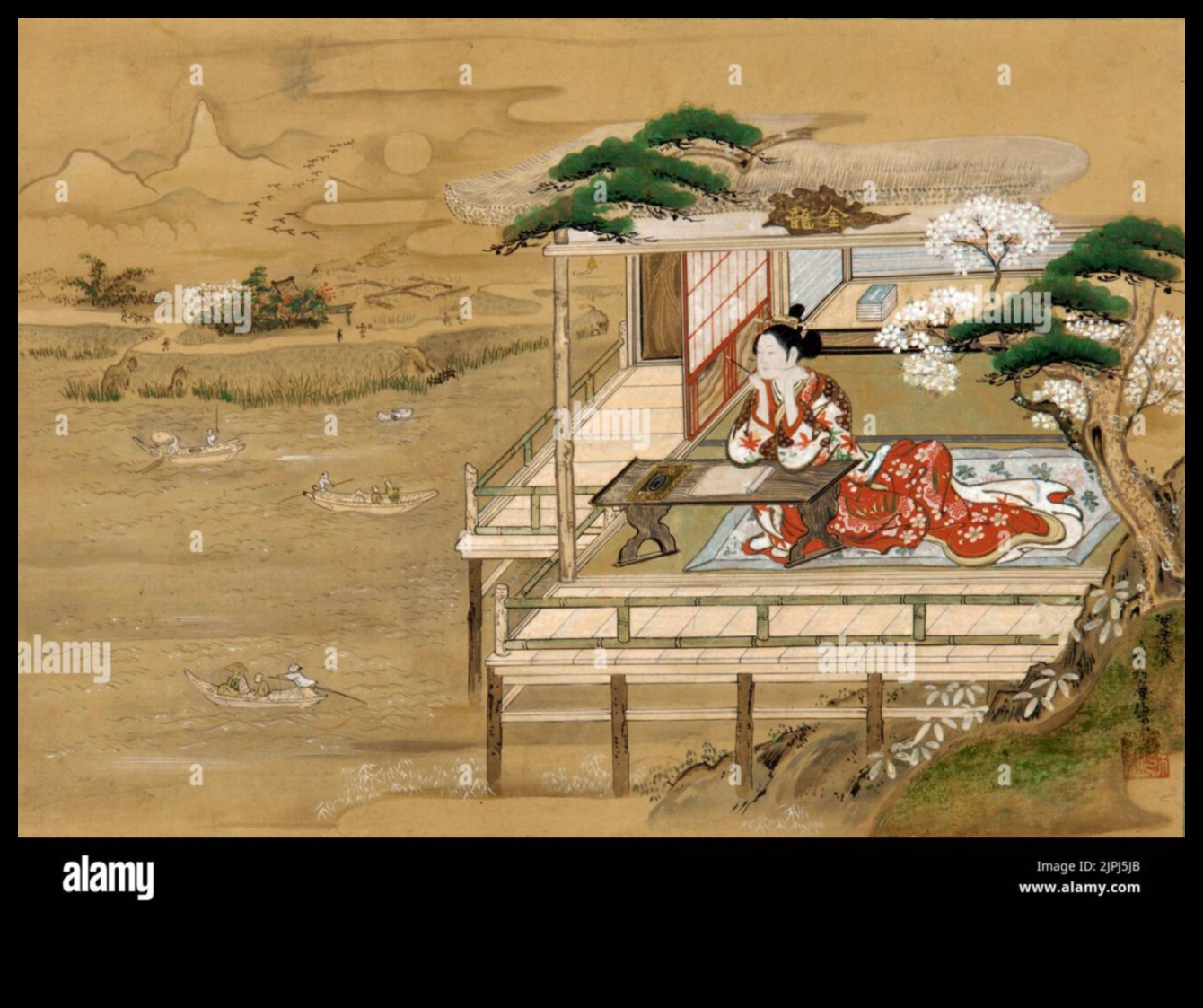 האלגנטיות של הקיסר: גלה יופי מלכותי בדיו יפני