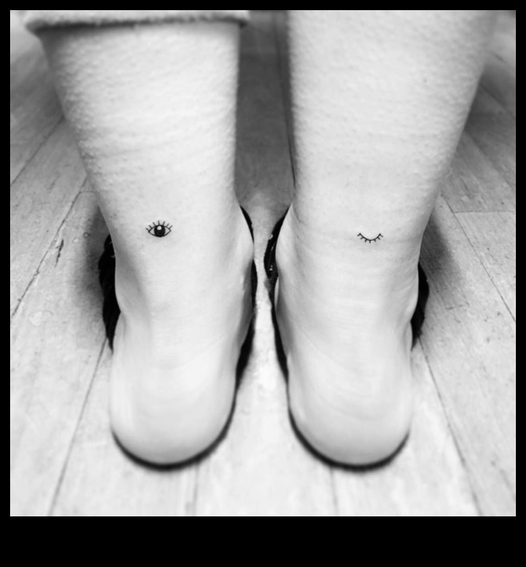 אכילס דיו: חשיפת אלגנטיות קעקוע קרסול