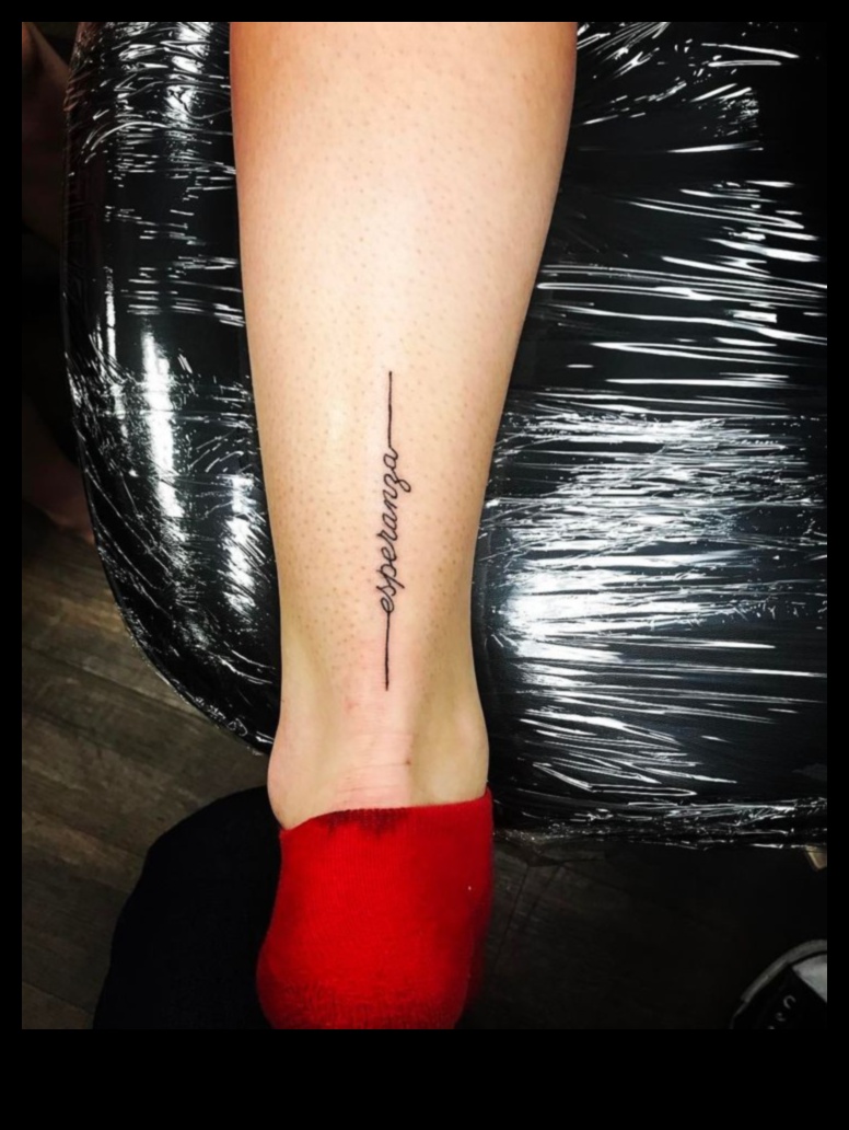 אכילס דיו: חשיפת אלגנטיות קעקוע קרסול