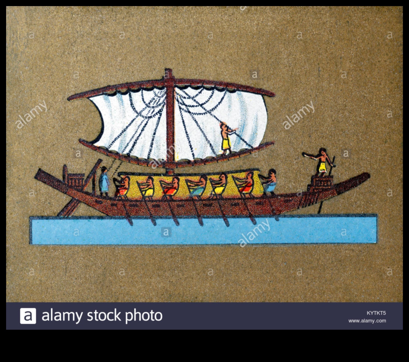 ניווט בנילוס: מתאר סירות ומים באמנות מצרית