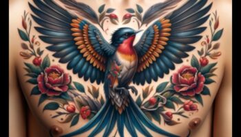 פנטזיה נוצות: חקור את עולם העופות בקעקועים