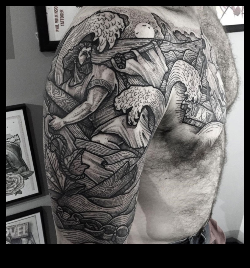 Ink Odyssey: חקור את העולם של קעקוע זרועות אפי