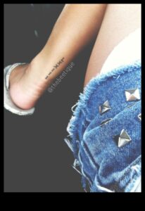 אכילס דיו: חשיפת אלגנטיות קעקוע קרסול