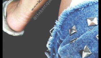 אכילס דיו: חשיפת אלגנטיות קעקוע קרסול