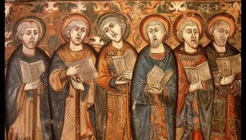 הדים אמנותיים: מעקב אחר נושאים על פני תנועות אמנותיות של ימי הביניים