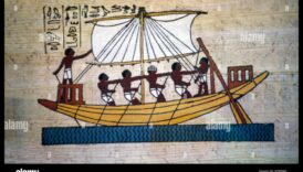 ניווט בנילוס: מתאר סירות ומים באמנות מצרית