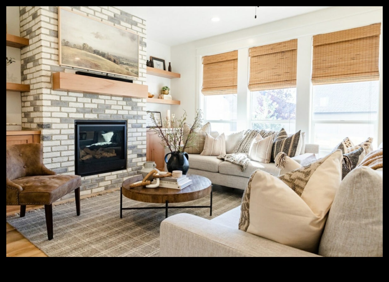 תפאורה בסגנון דרום-מערבי לחום