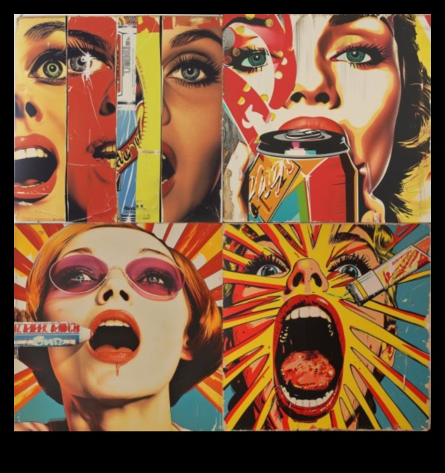 פסטישי פופ ארט: טשטוש גבולות בביטוי אמנותי