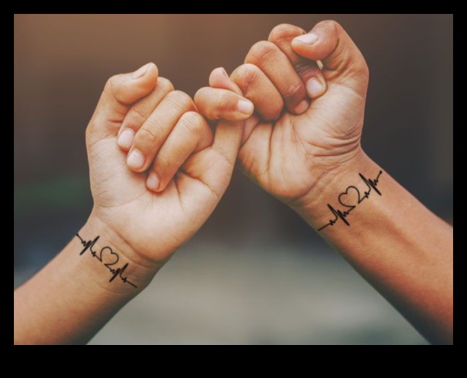 Heartbeat Harmony: קעקועים תואמים לזוגות בלתי נפרדים